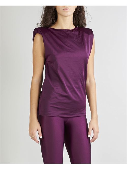 T-shirt with shoulder straps District Margherita Mazzei DISTRICT MARGHERITA MAZZEI | T-shirt | LS5255